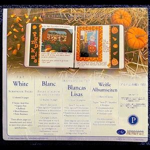 🔥🔥 NIP Creative Memories 7x7 Scrapbook Pages, RETIRED.